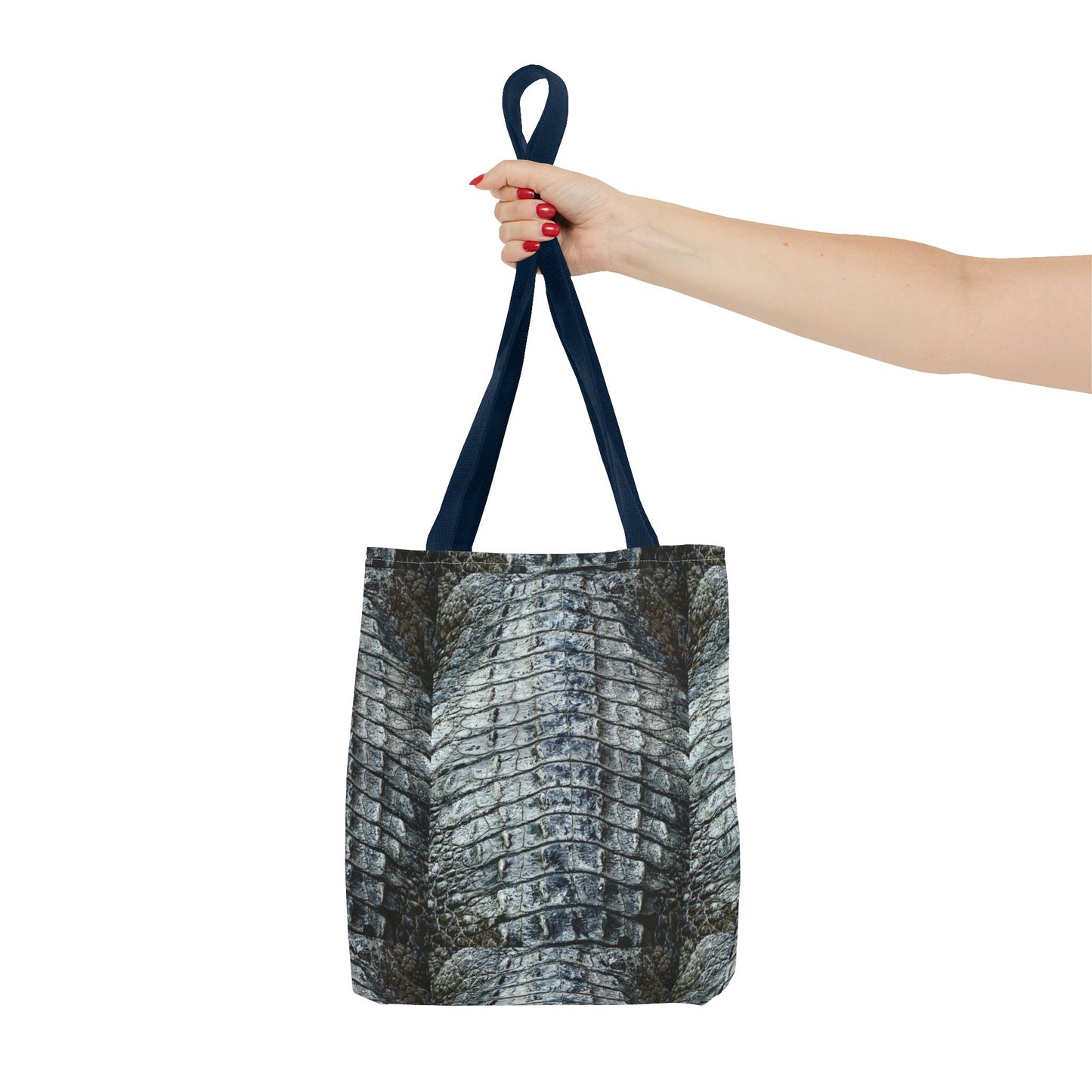 Stylish Crocodile Texture Tote Bag - Eco-Friendly Fashion Accessory