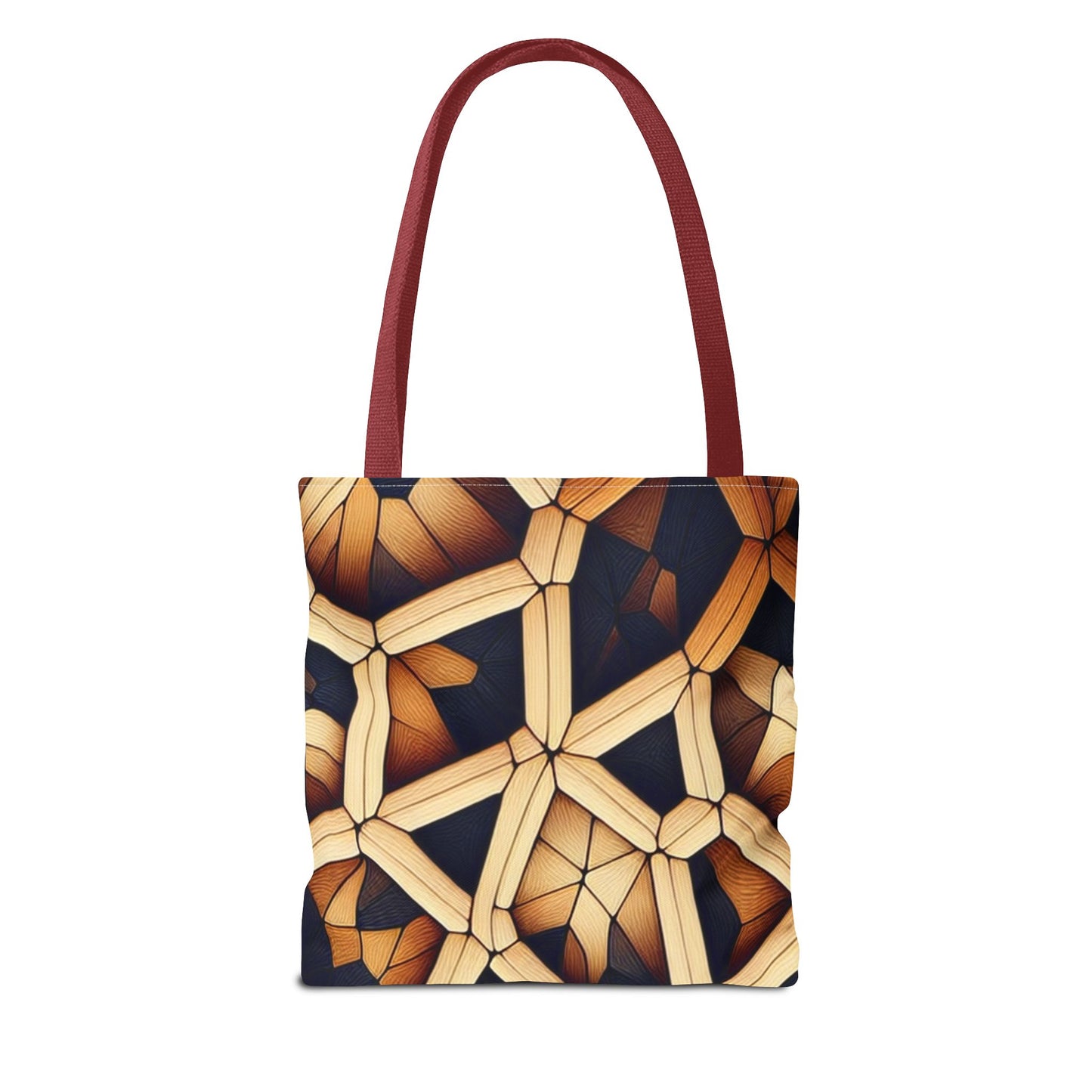 Geometric Pattern Tote Bag - Stylish & Versatile for Everyday Use