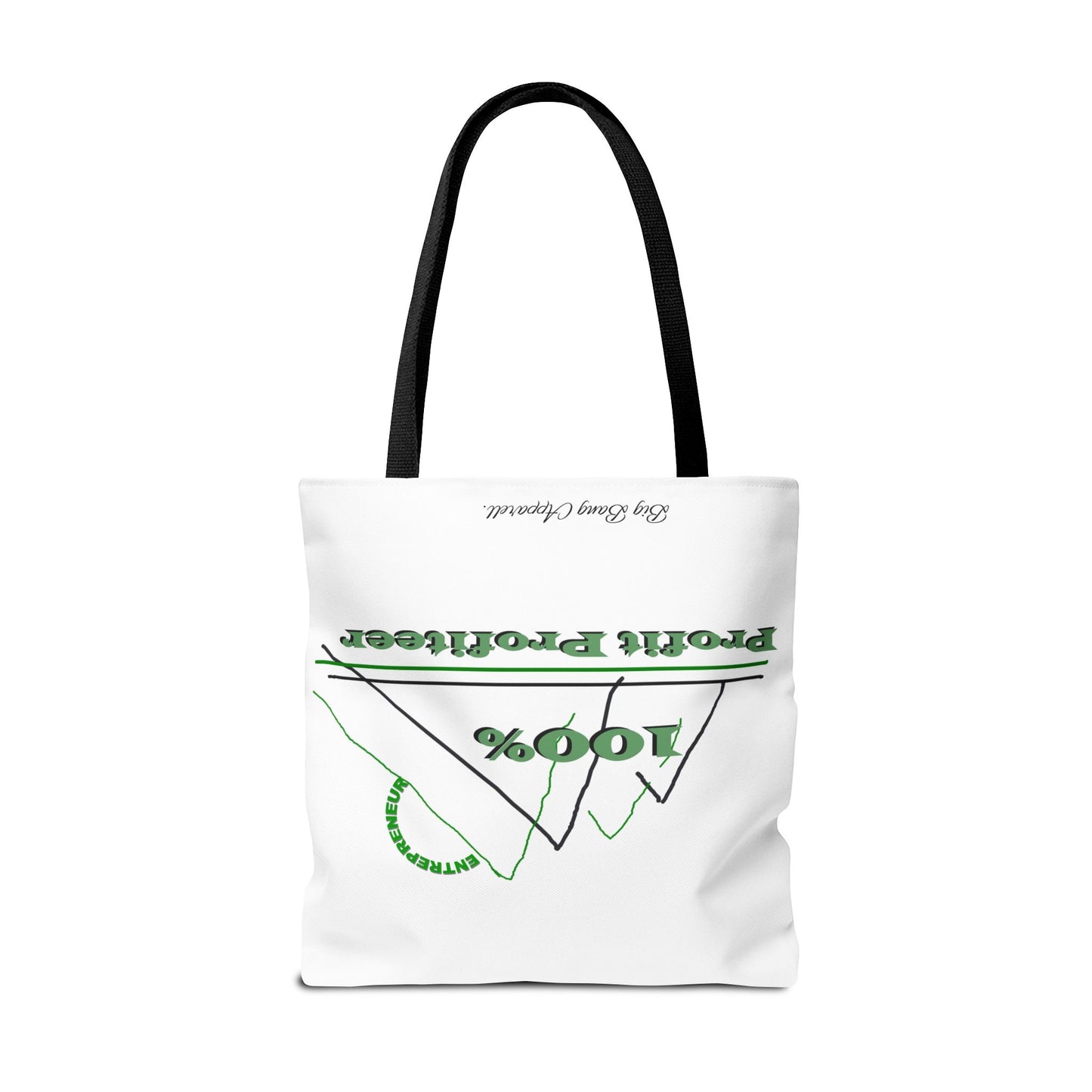 100% Profit Profiteer Tote Bag - Entrepreneurial Spirit for Business Lovers