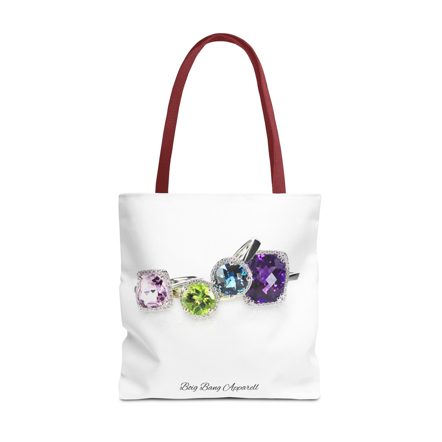 Sparkling Gemstone Tote Bag - Stylish and Chic Accessory for Jewelry Lovers