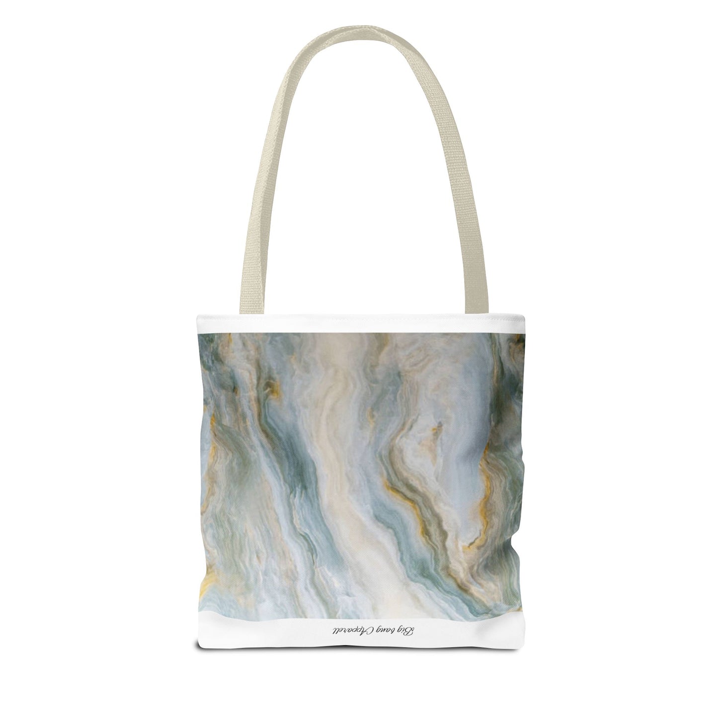 Elegant Marble Print Tote Bag - Stylish & Versatile for Everyday Use