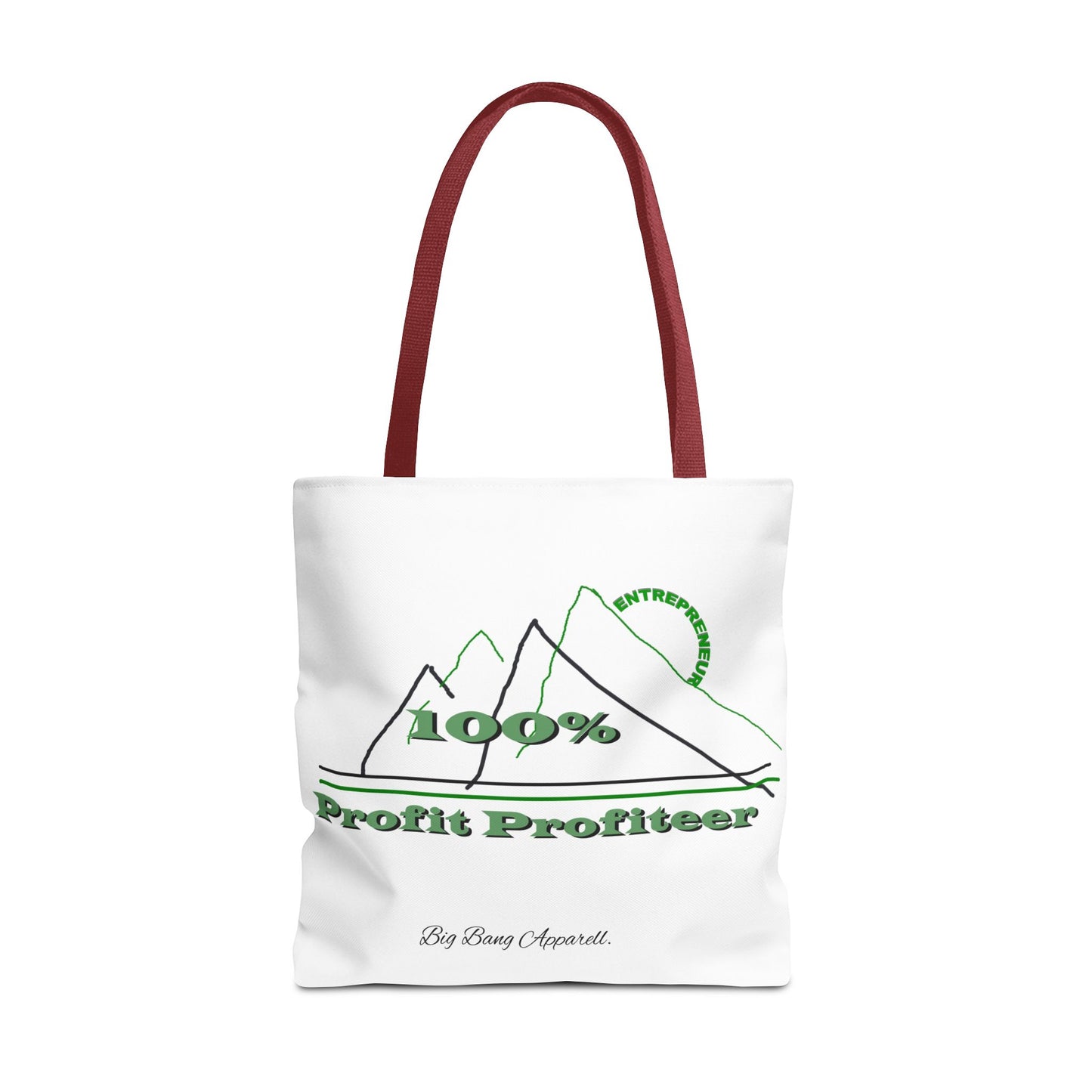 100% Profit Profiteer Tote Bag - Entrepreneurial Spirit for Business Lovers