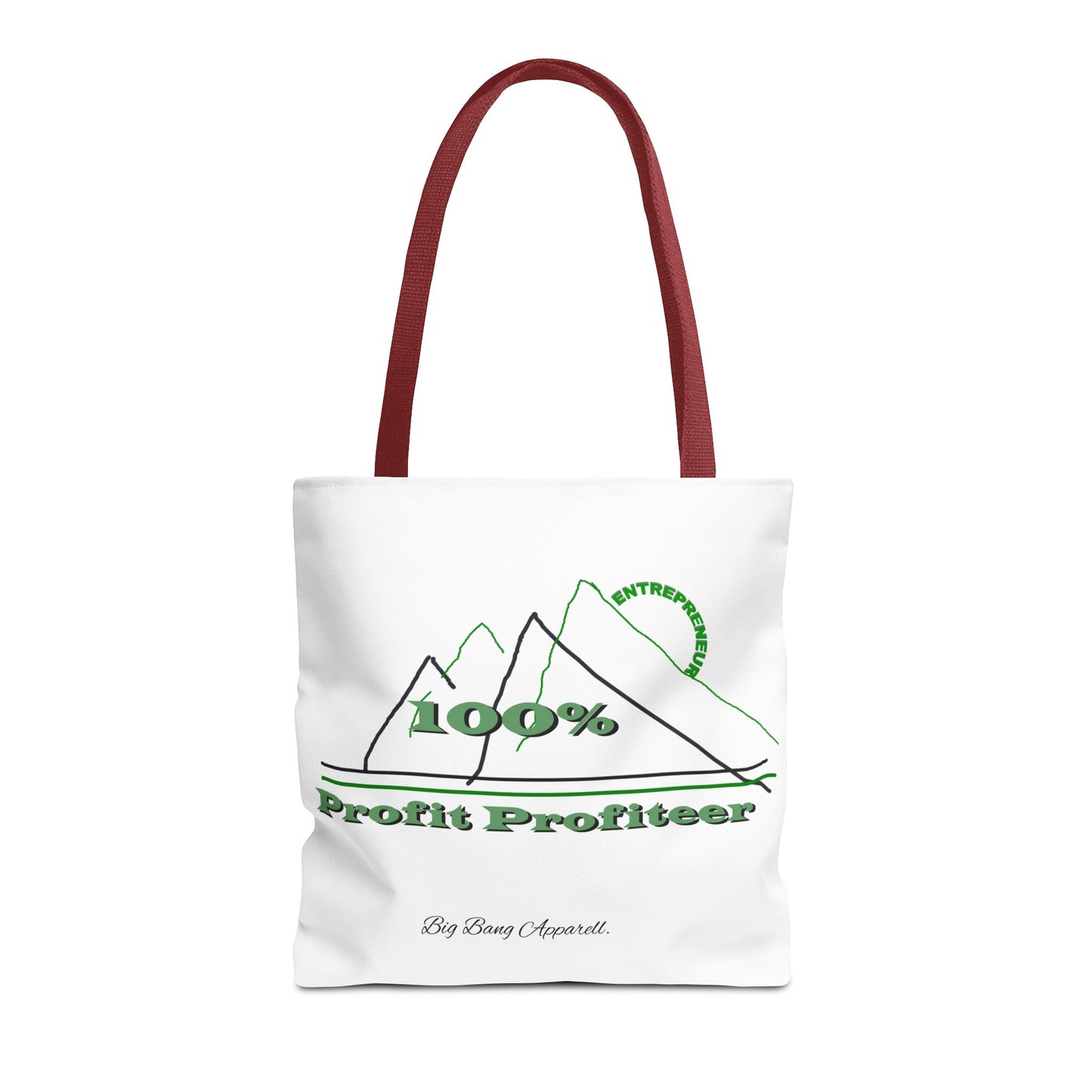 100% Profit Profiteer Tote Bag - Entrepreneurial Spirit for Business Lovers