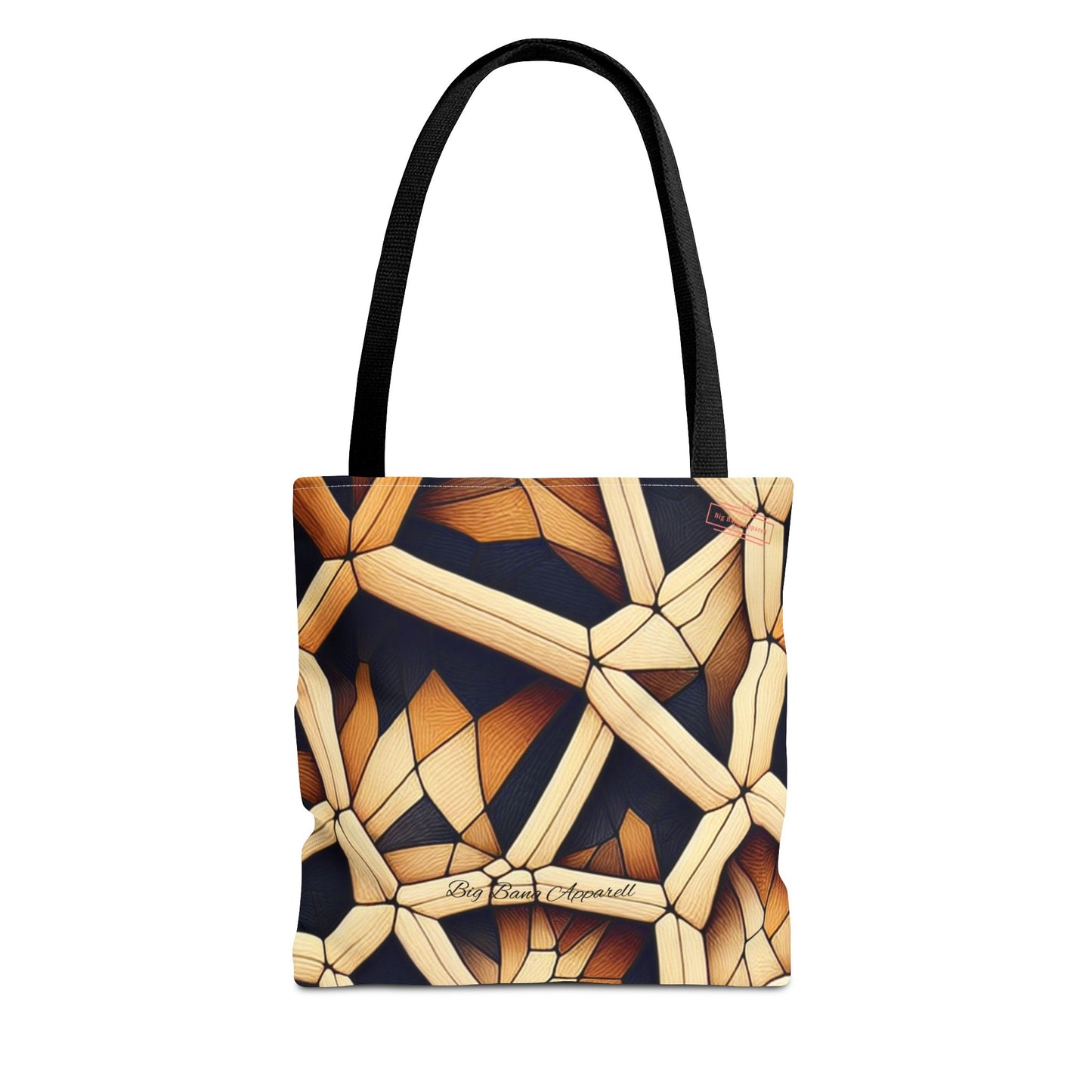 Geometric Pattern Tote Bag - Stylish & Versatile for Everyday Use