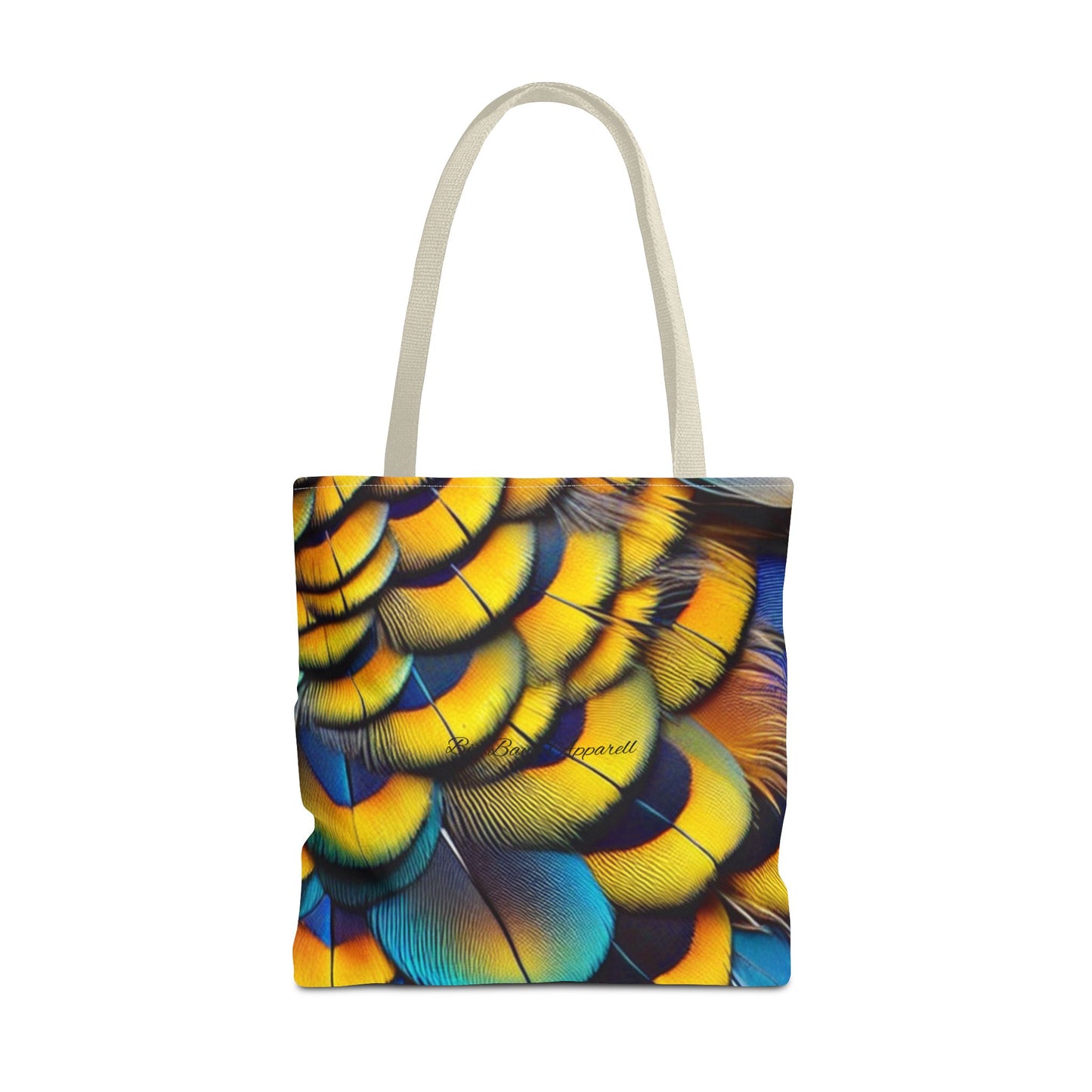 Vibrant Feather Tote Bag - Stylish and Eco-Friendly