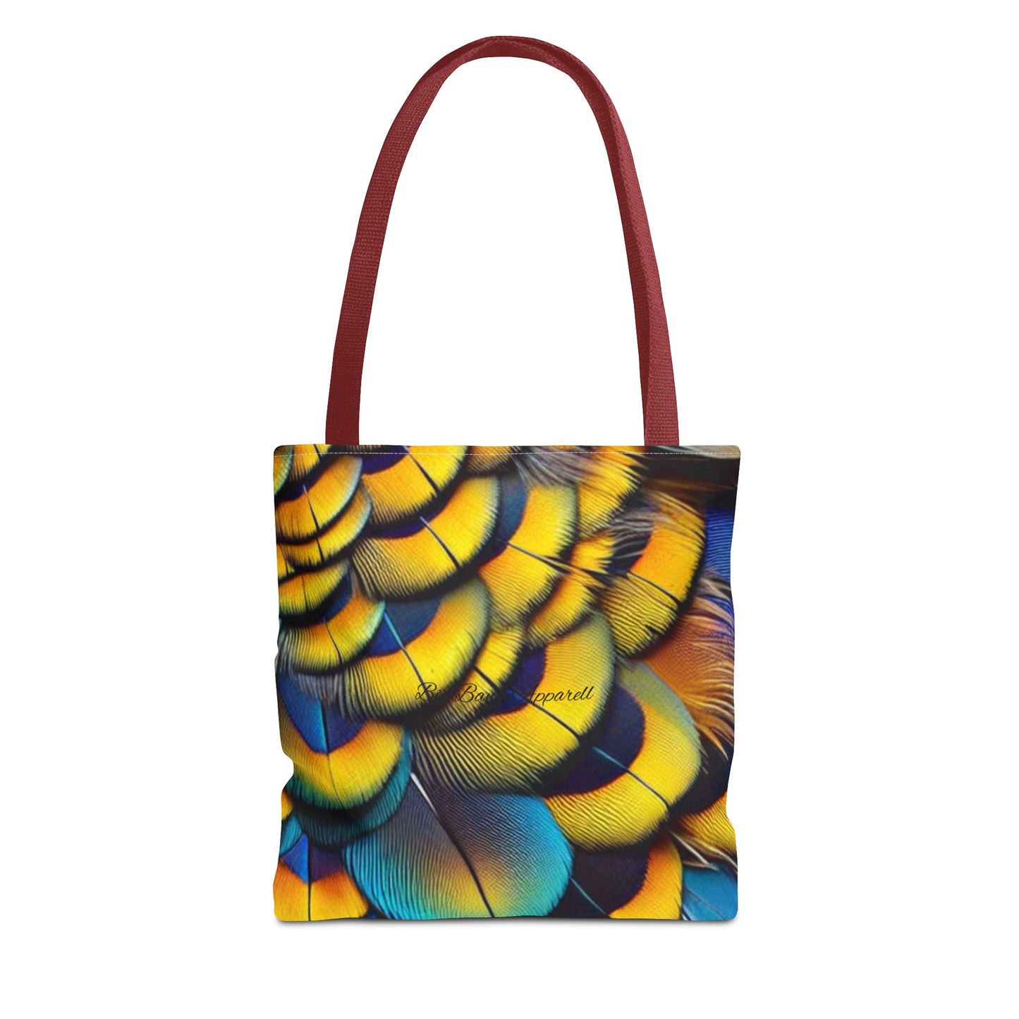 Vibrant Feather Tote Bag - Stylish and Eco-Friendly