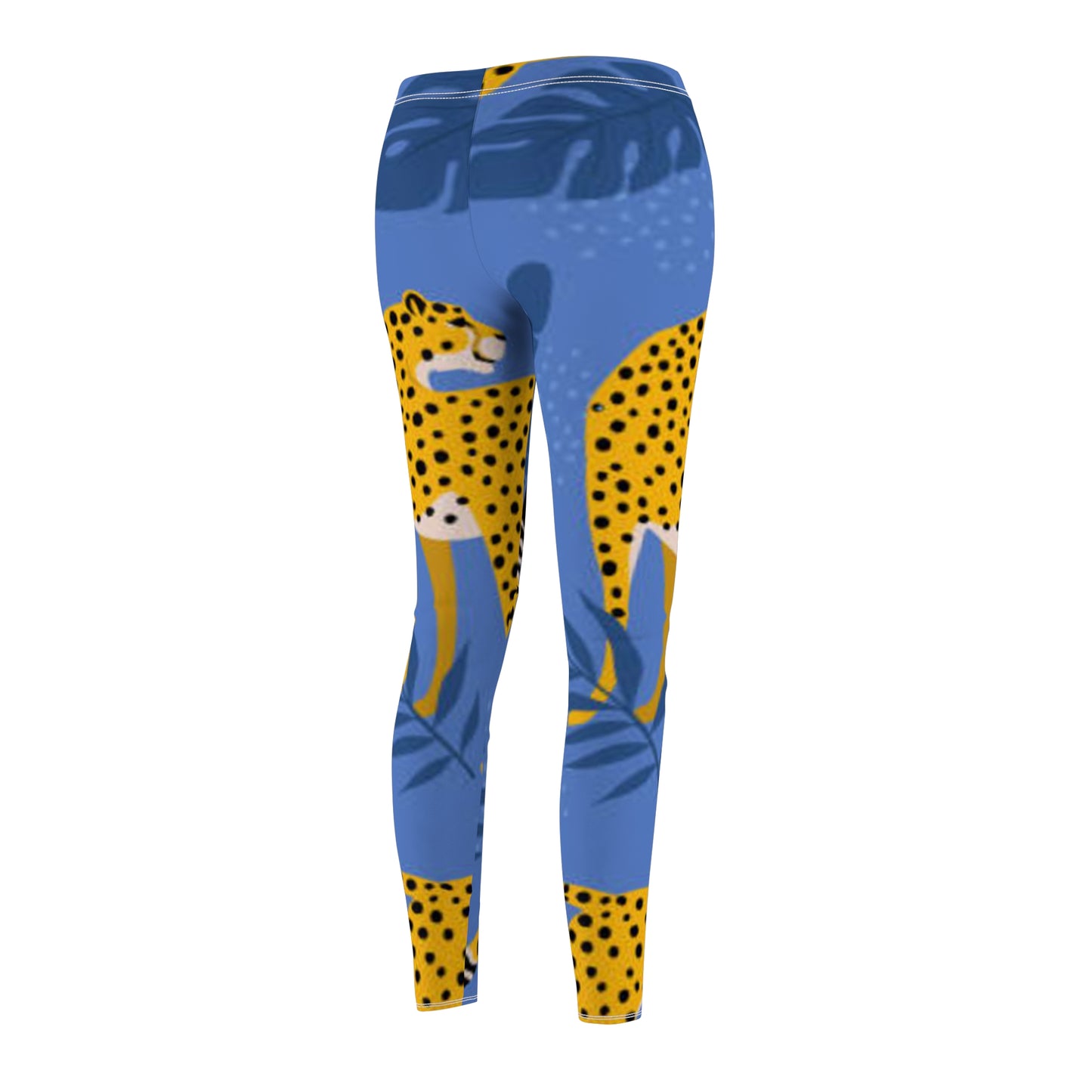 Big Bang Apparells cheetah print ,Women's Cut & Sew Casual Leggings (AOP)