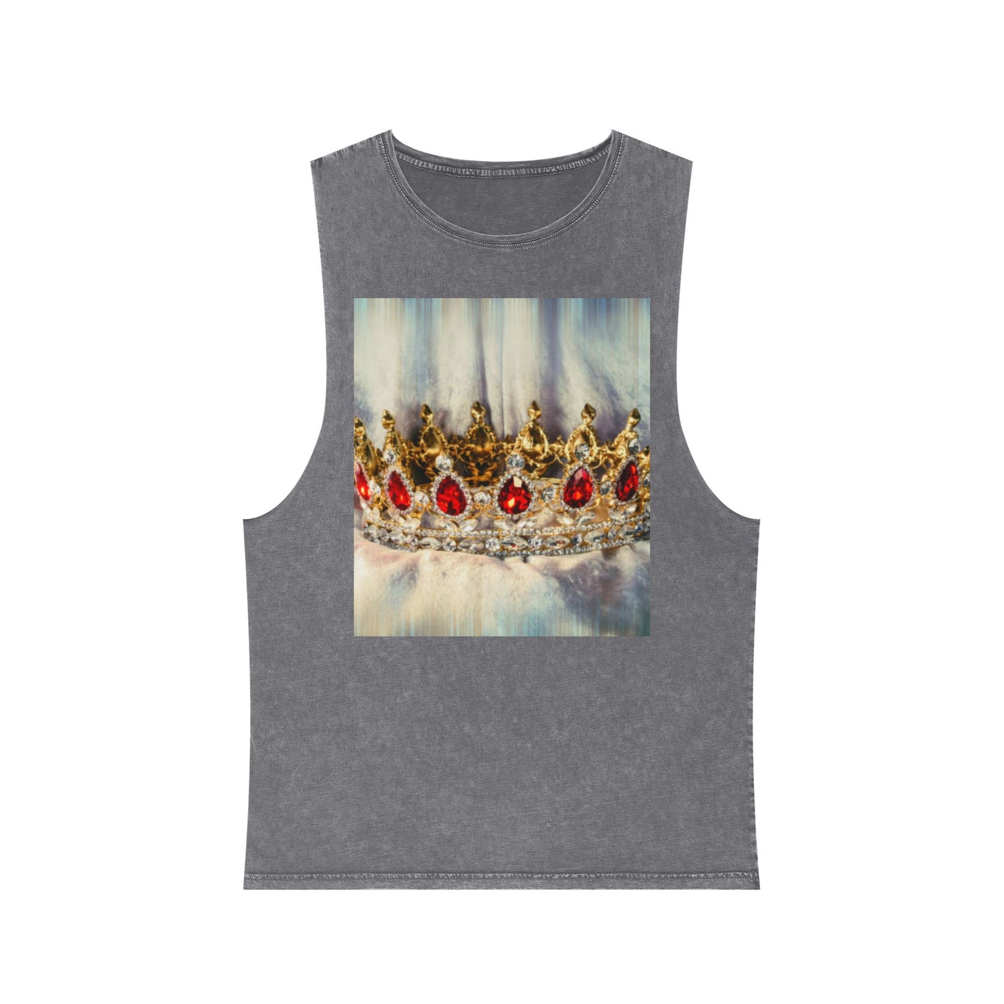 Big Bang Apparell crown Unisex Stonewash Tank Top