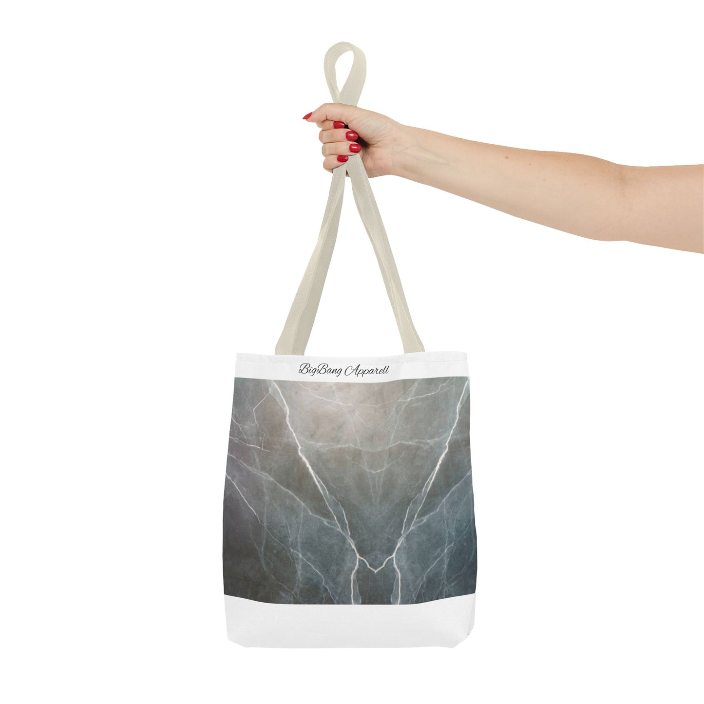 Elegant Marble Print Tote Bag | Stylish Reusable Eco-Friendly Bag for Everyday Use