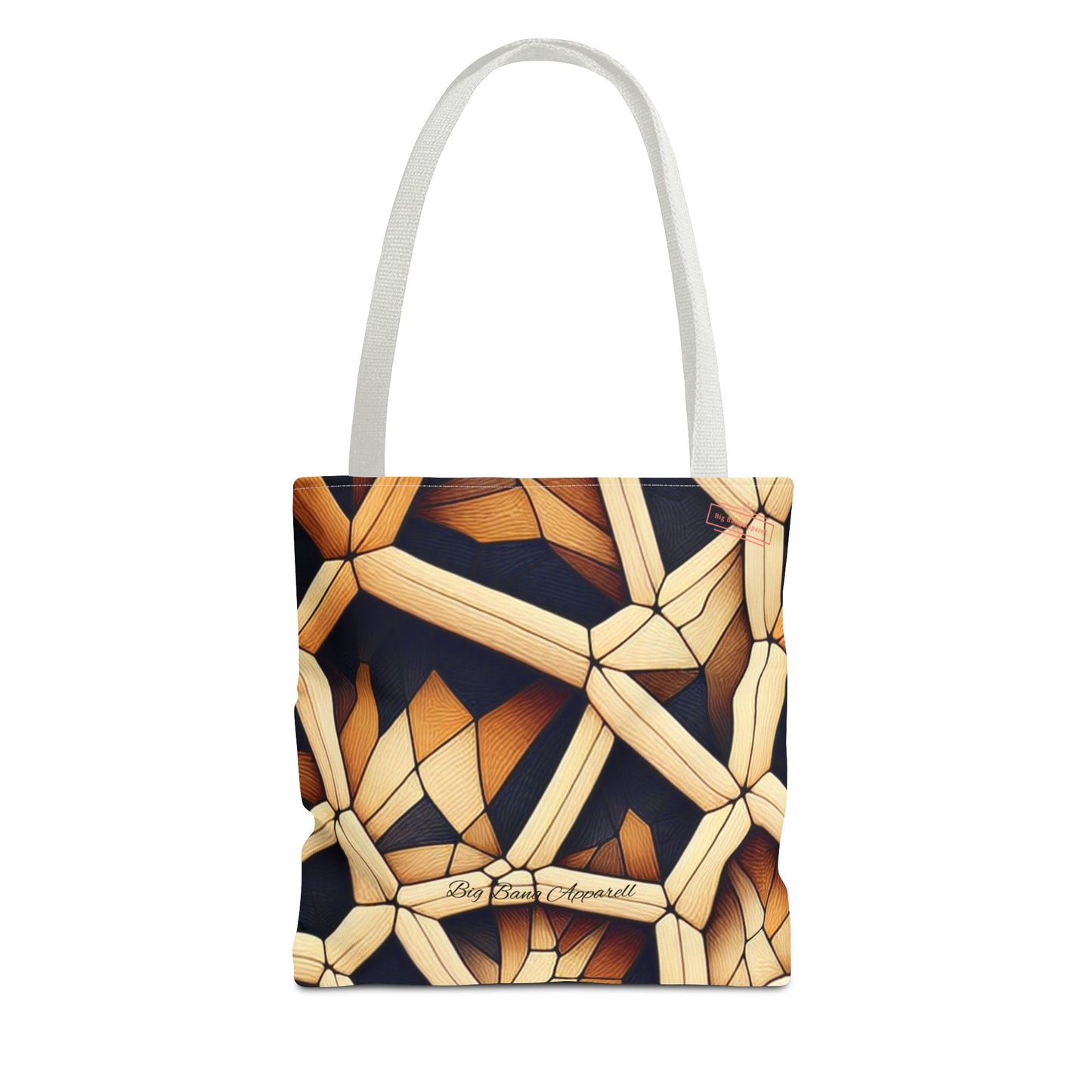 Geometric Pattern Tote Bag - Stylish & Versatile for Everyday Use