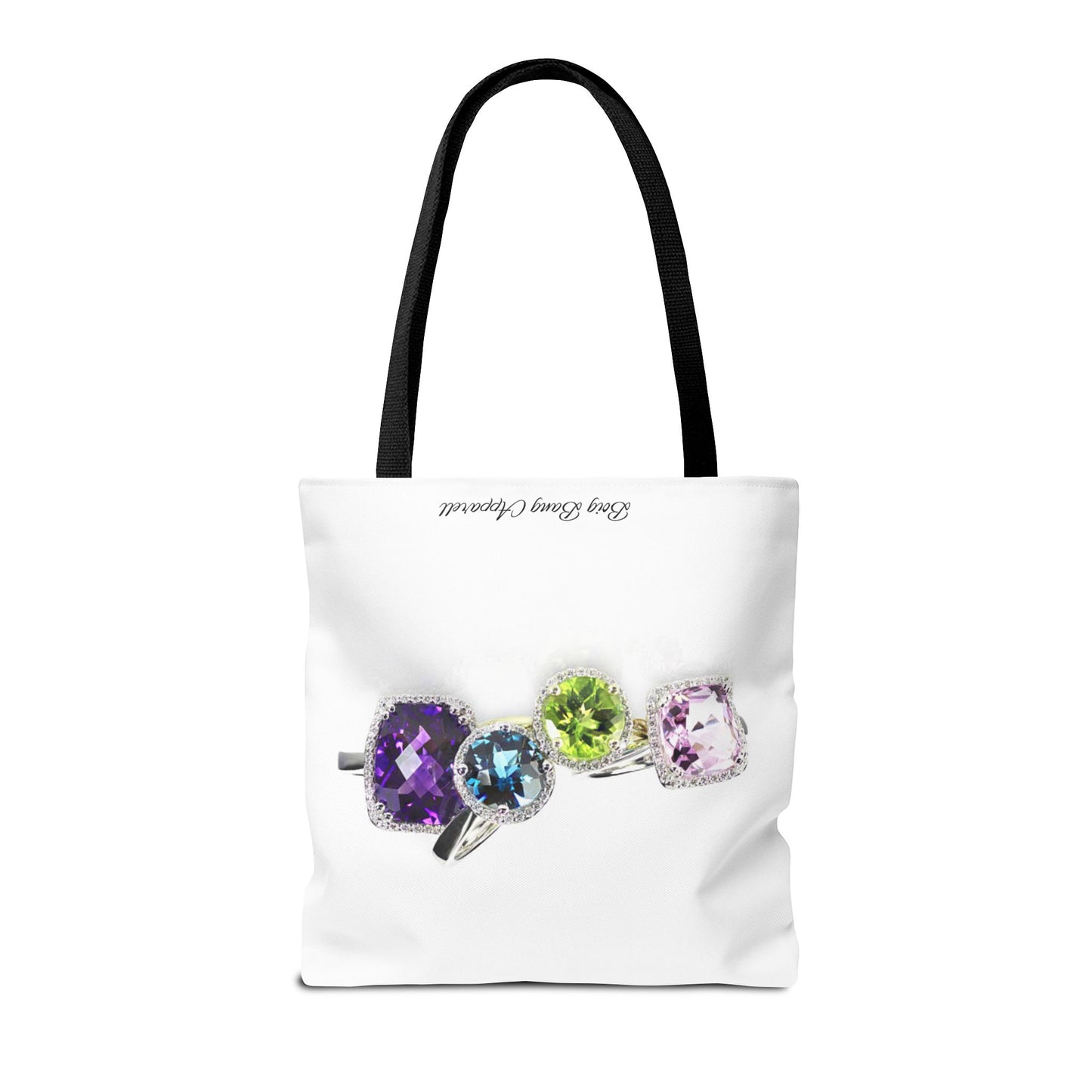 Sparkling Gemstone Tote Bag - Stylish and Chic Accessory for Jewelry Lovers