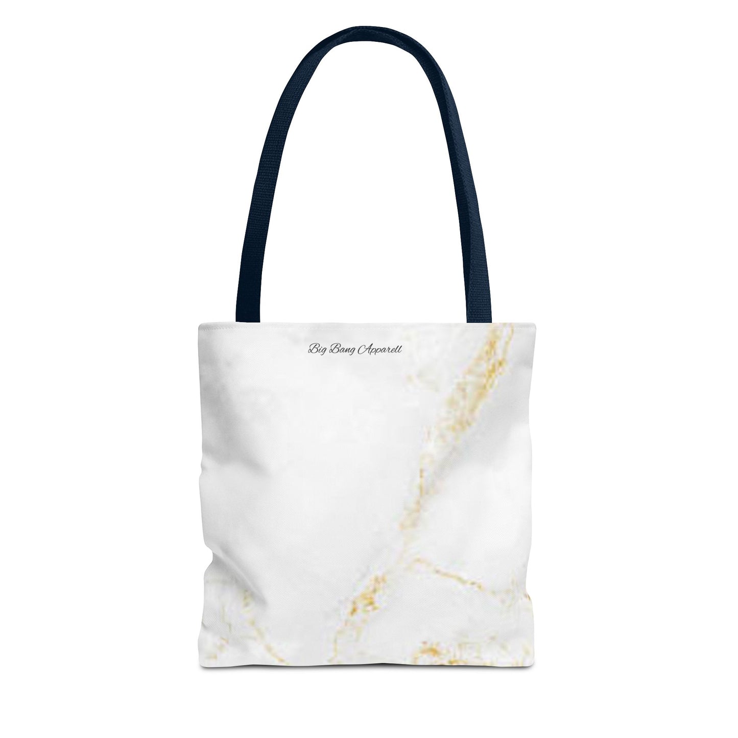 Elegant Marble Print Tote Bag - Big Bang Apparel