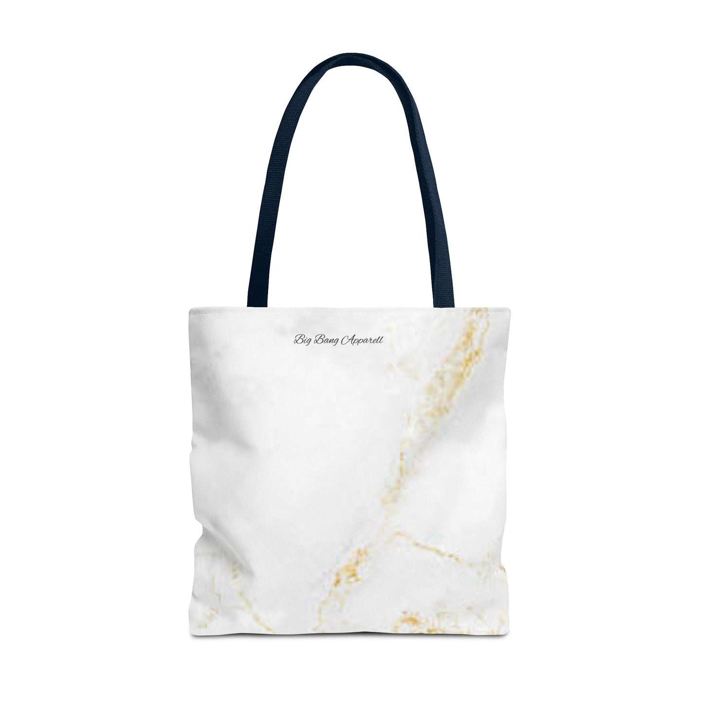 Elegant Marble Print Tote Bag - Big Bang Apparel