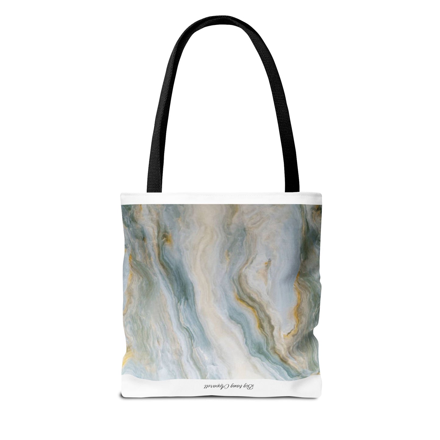 Elegant Marble Print Tote Bag - Stylish & Versatile for Everyday Use