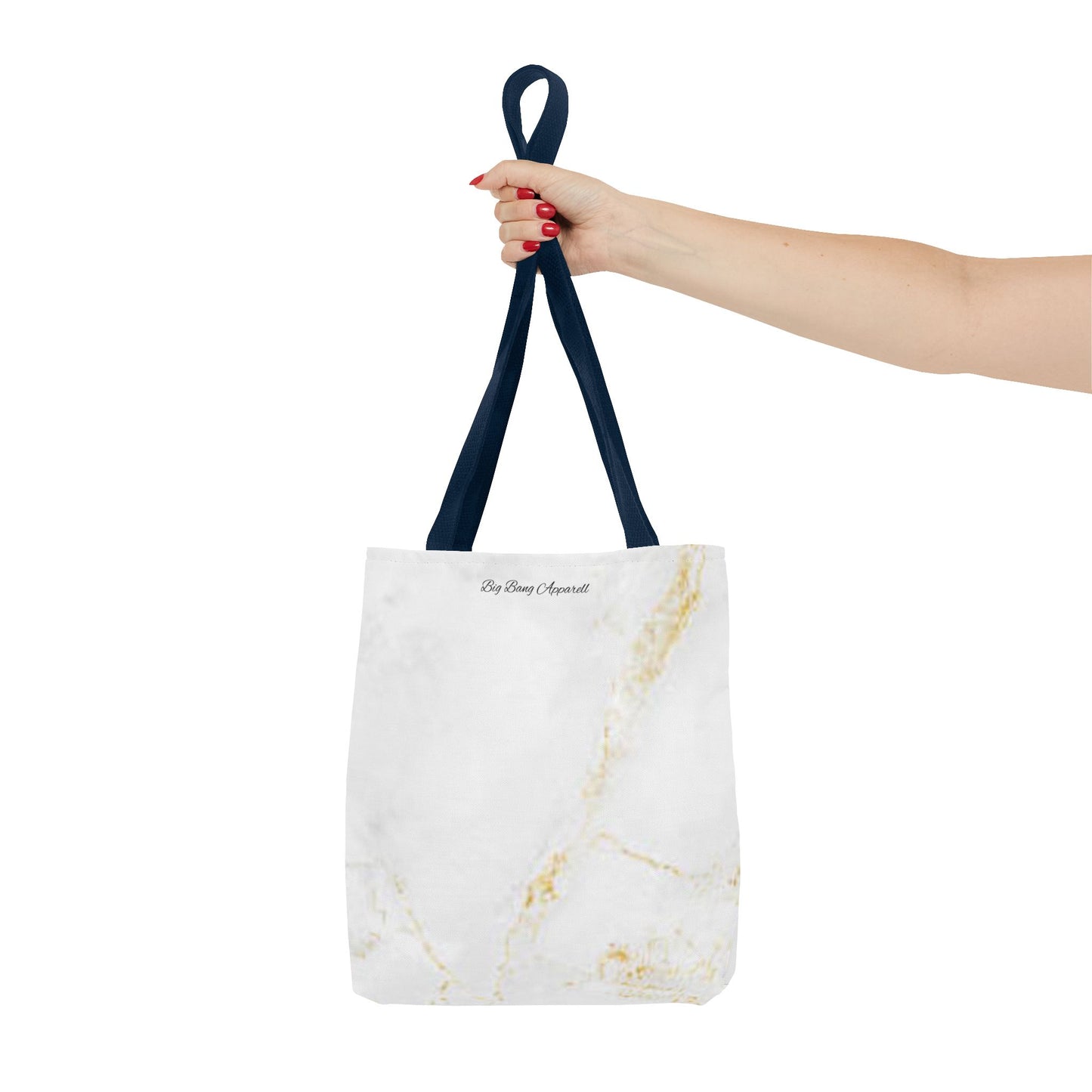 Elegant Marble Print Tote Bag - Big Bang Apparel