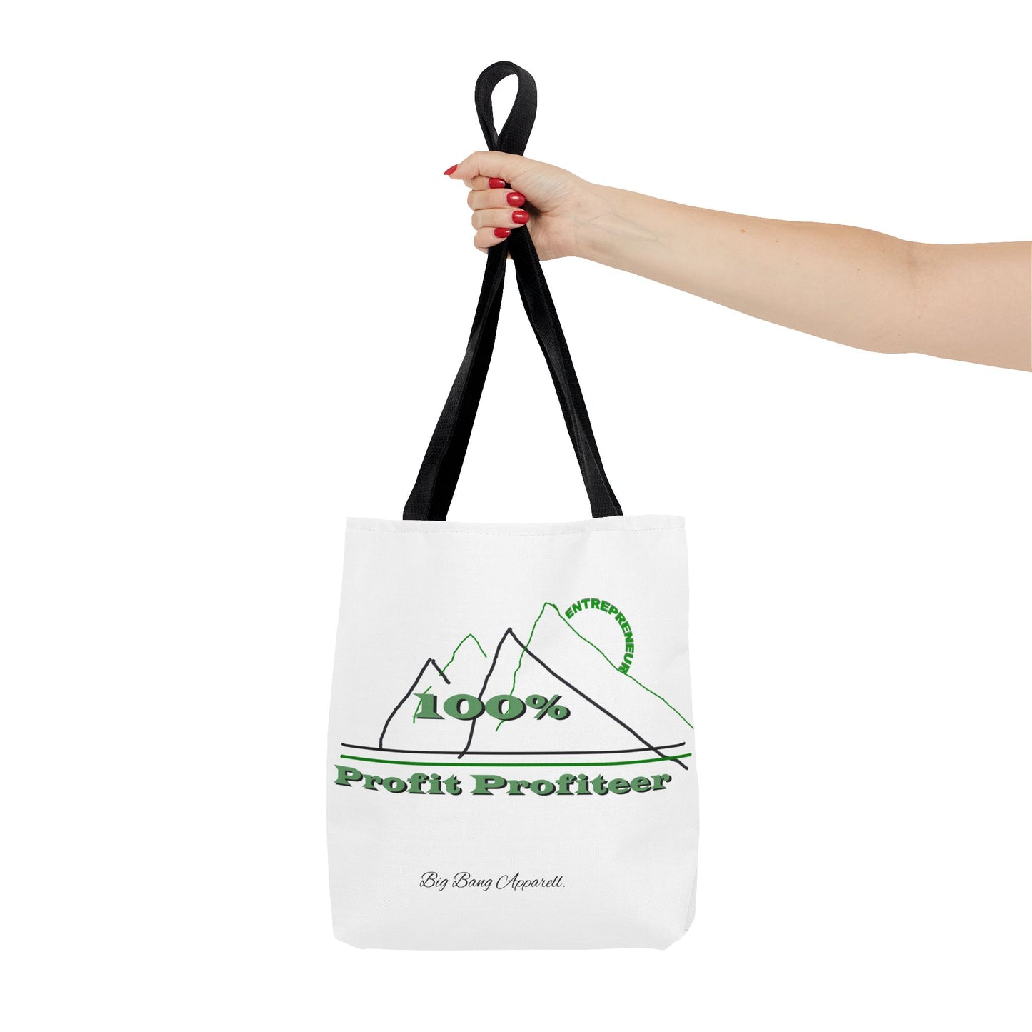 100% Profit Profiteer Tote Bag - Entrepreneurial Spirit for Business Lovers