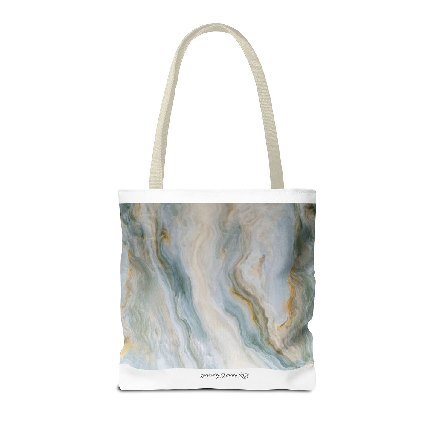 Elegant Marble Print Tote Bag - Stylish & Versatile for Everyday Use