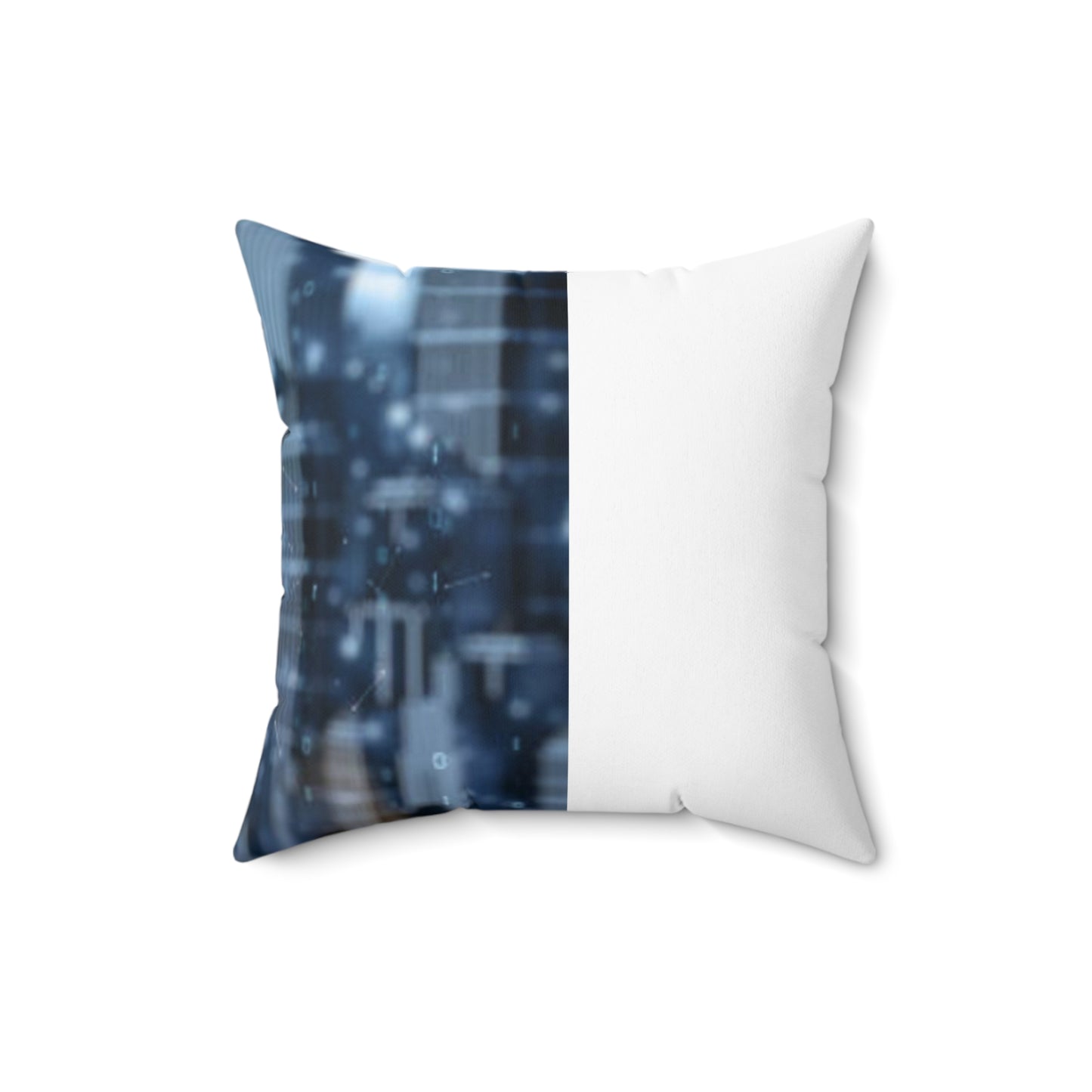 Big Bang Apparell bitcoin Spun Polyester Square Pillow