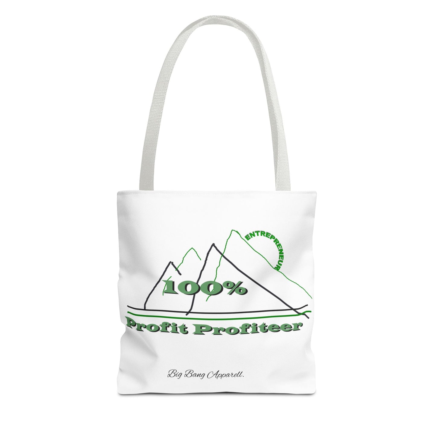 100% Profit Profiteer Tote Bag - Entrepreneurial Spirit for Business Lovers