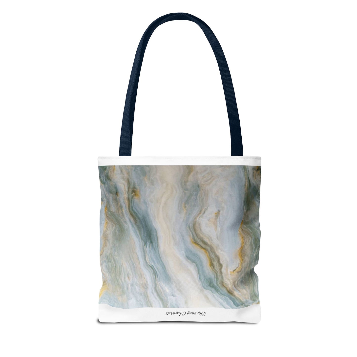 Elegant Marble Print Tote Bag - Stylish & Versatile for Everyday Use