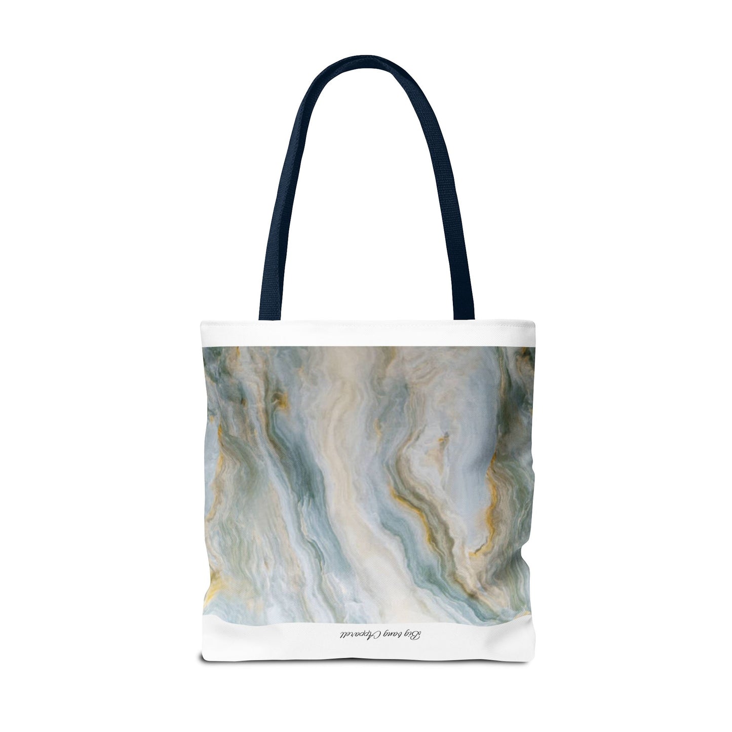 Elegant Marble Print Tote Bag - Stylish & Versatile for Everyday Use