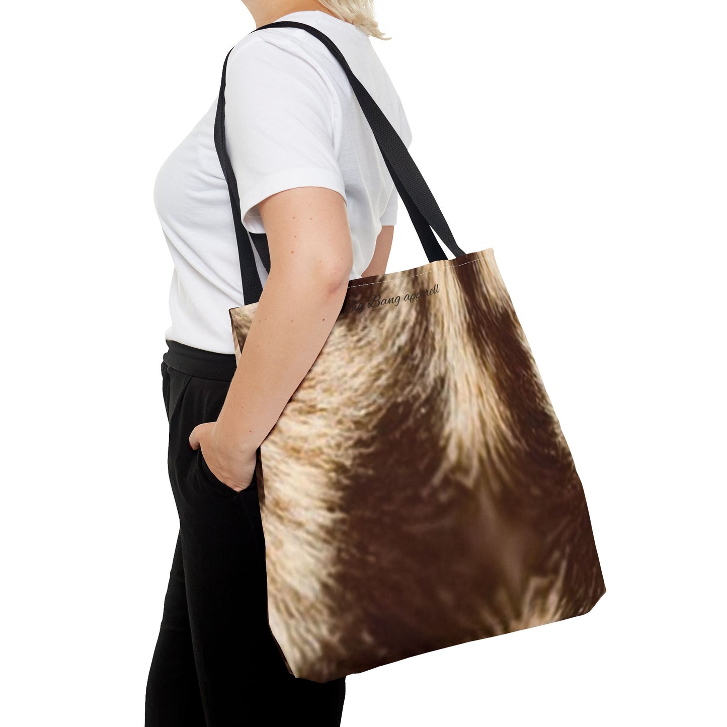 Stylish Animal Print Tote Bag - Chic Reusable Shopping Bag