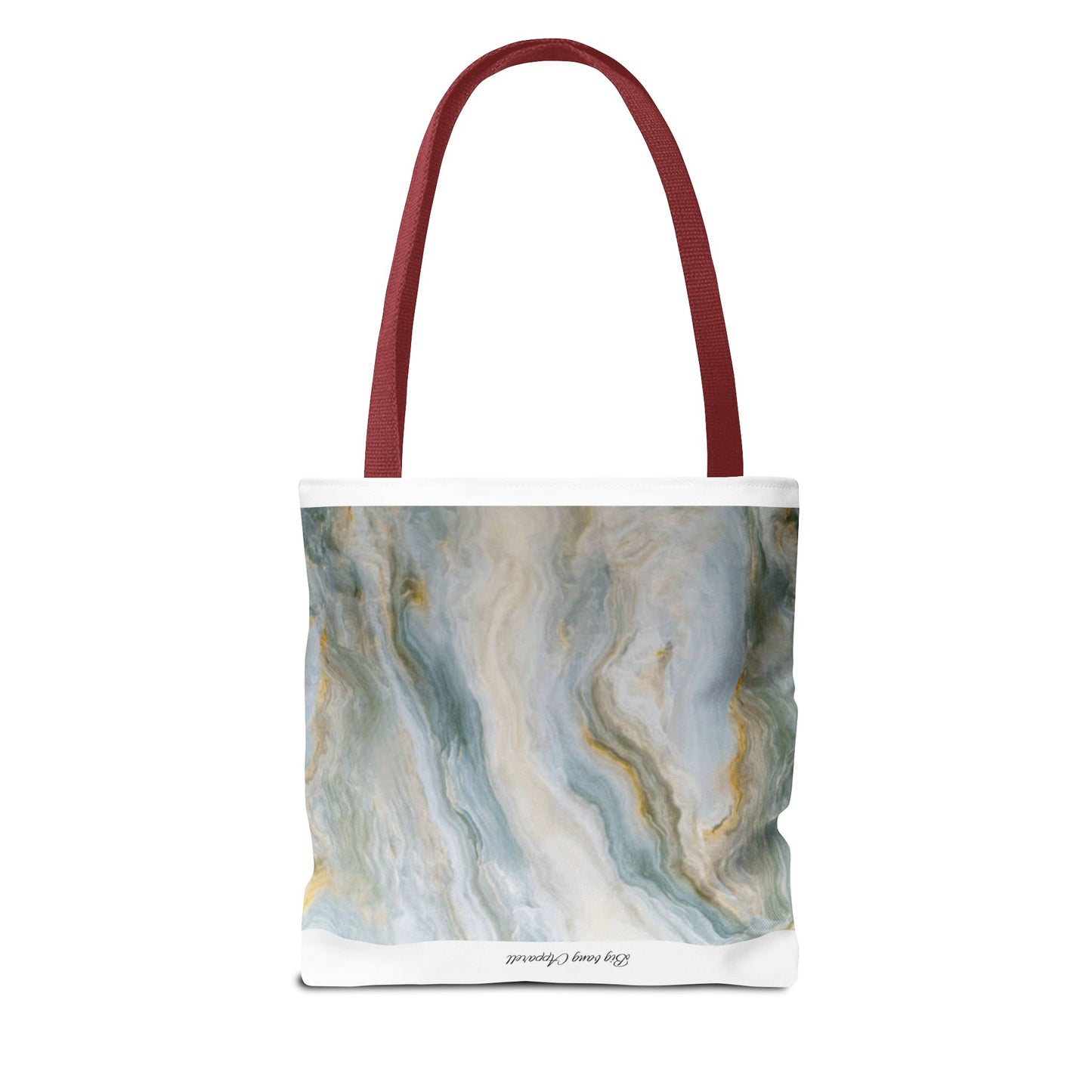 Elegant Marble Print Tote Bag - Stylish & Versatile for Everyday Use