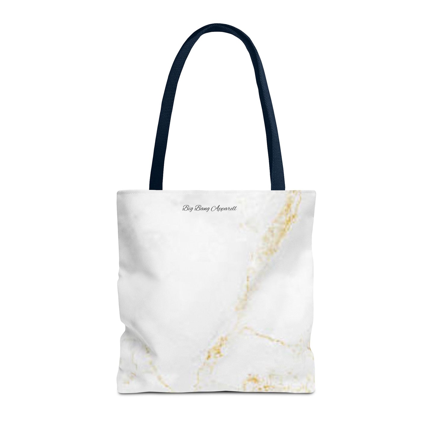 Elegant Marble Print Tote Bag - Big Bang Apparel