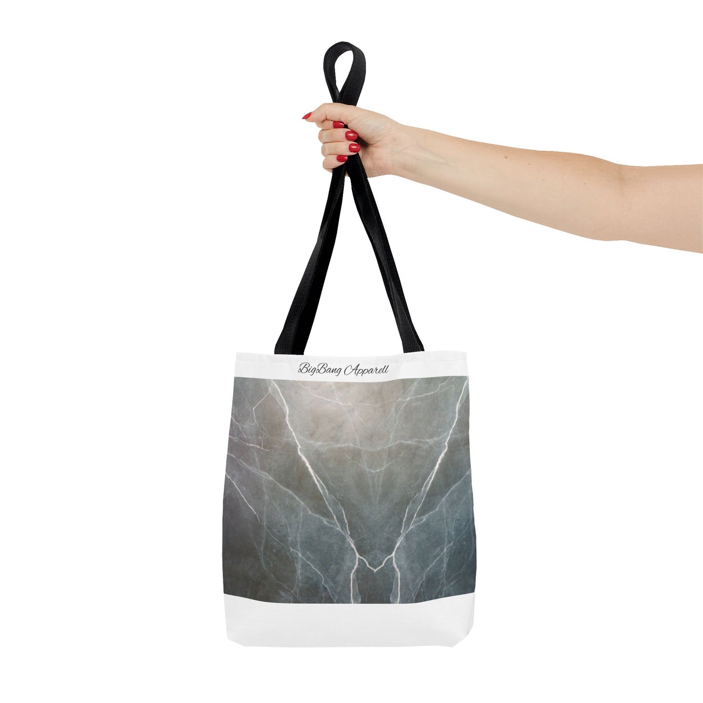 Elegant Marble Print Tote Bag | Stylish Reusable Eco-Friendly Bag for Everyday Use