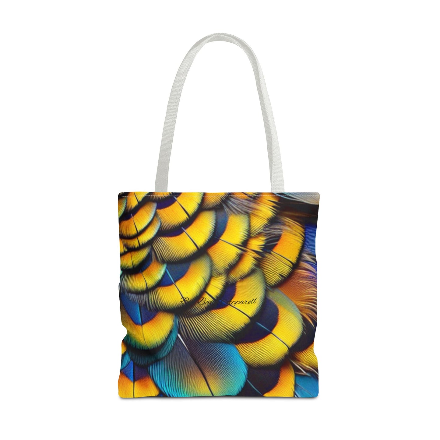 Vibrant Feather Tote Bag - Stylish and Eco-Friendly