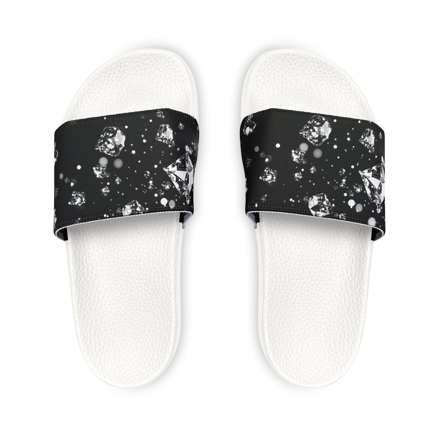 Men's Removable-Strap Sandals - Stylish Comfort for Everyday Wear with Sparkling Diamond design.