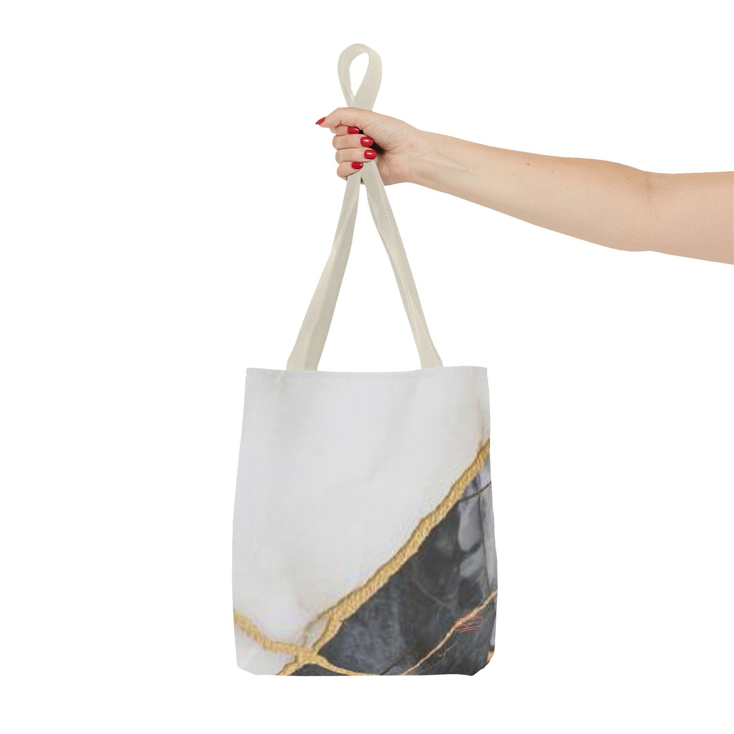 Elegant Marble Design Tote Bag for Stylish Everyday Use