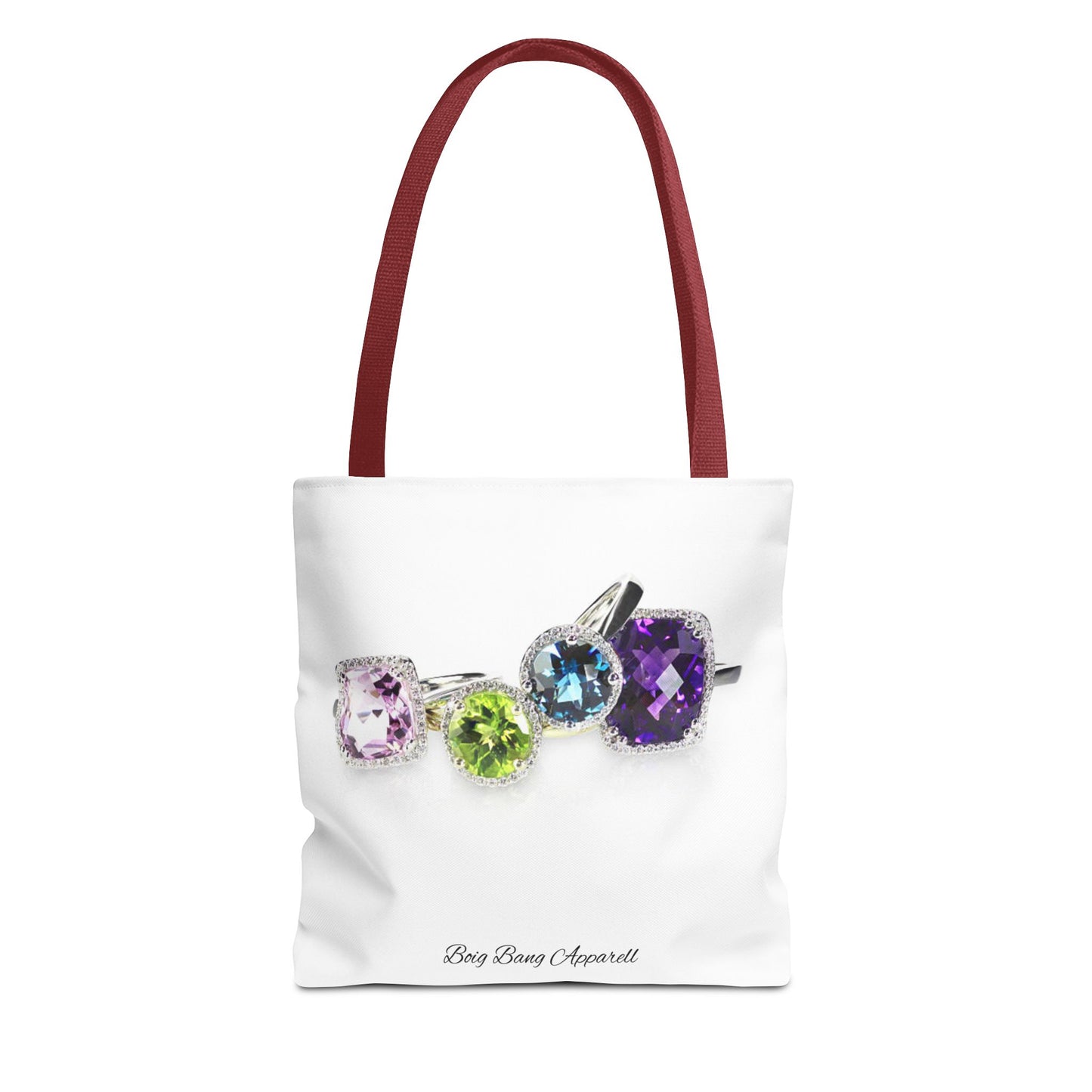 Sparkling Gemstone Tote Bag - Stylish and Chic Accessory for Jewelry Lovers