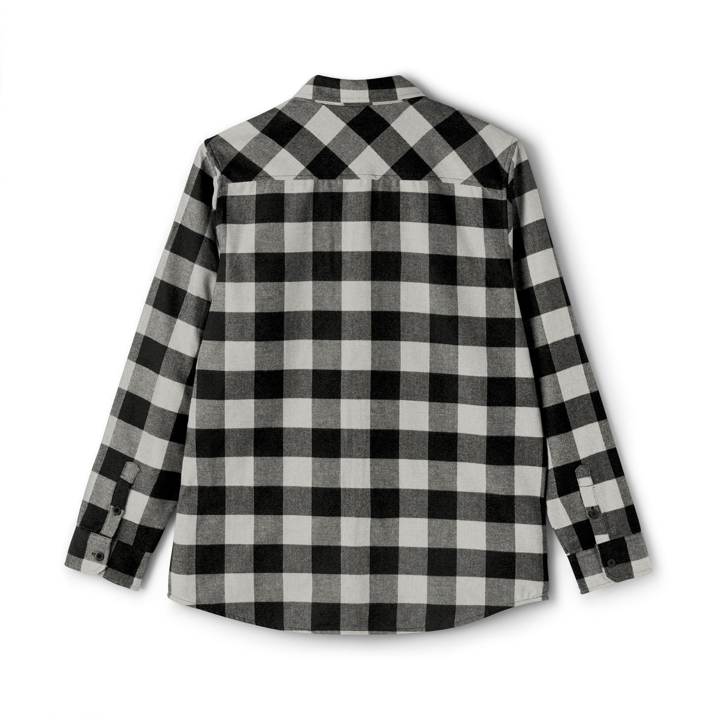 Crypto logo Cozy Unisex Flannel Shirt - Classic Black and Green Checkered Pattern