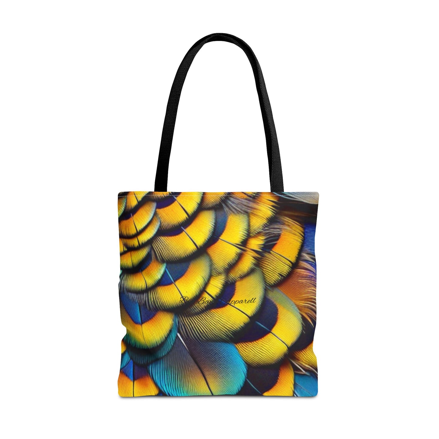 Vibrant Feather Tote Bag - Stylish and Eco-Friendly