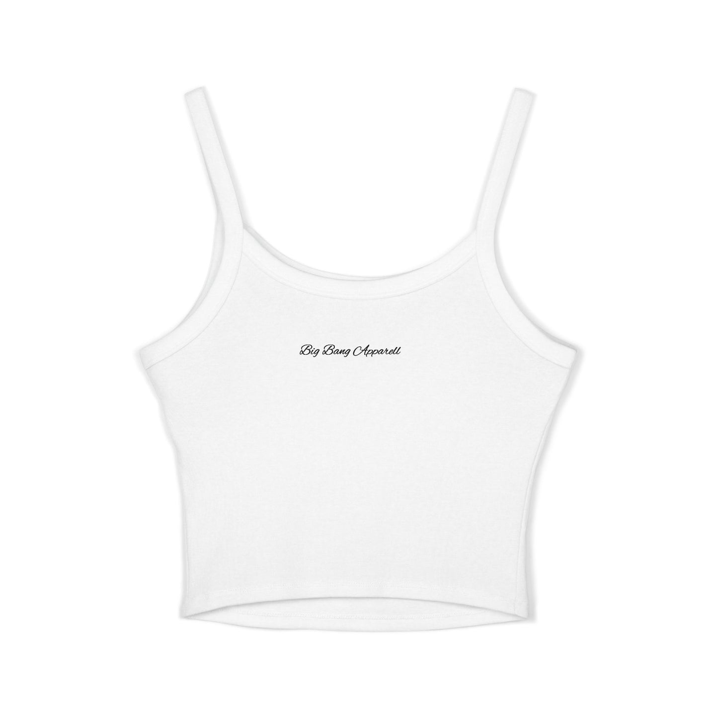 Big Bang Apparell hiphop crown Women's Spaghetti Strap Tank Top