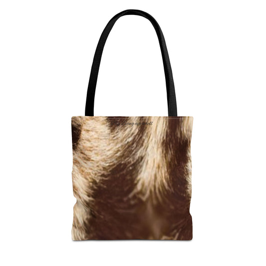 Stylish Animal Print Tote Bag - Chic Reusable Shopping Bag