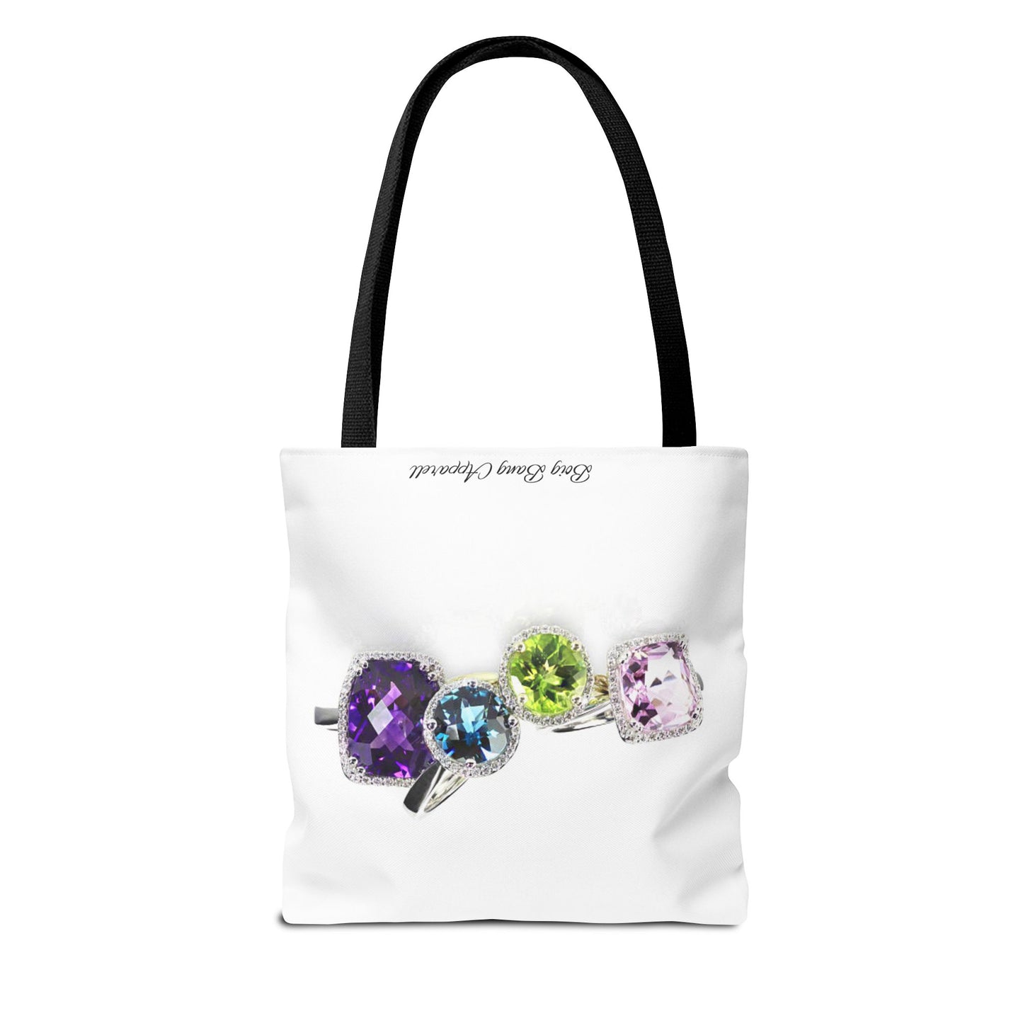 Sparkling Gemstone Tote Bag - Stylish and Chic Accessory for Jewelry Lovers