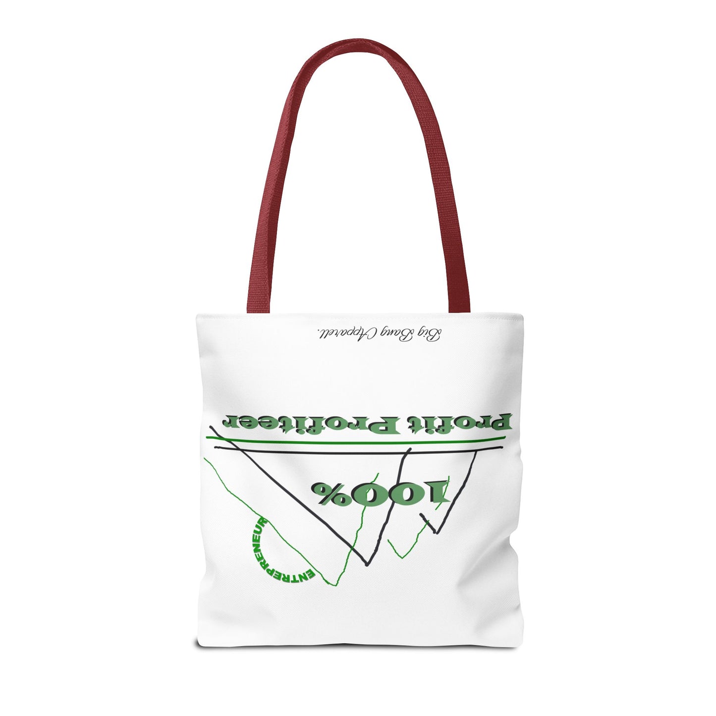 100% Profit Profiteer Tote Bag - Entrepreneurial Spirit for Business Lovers