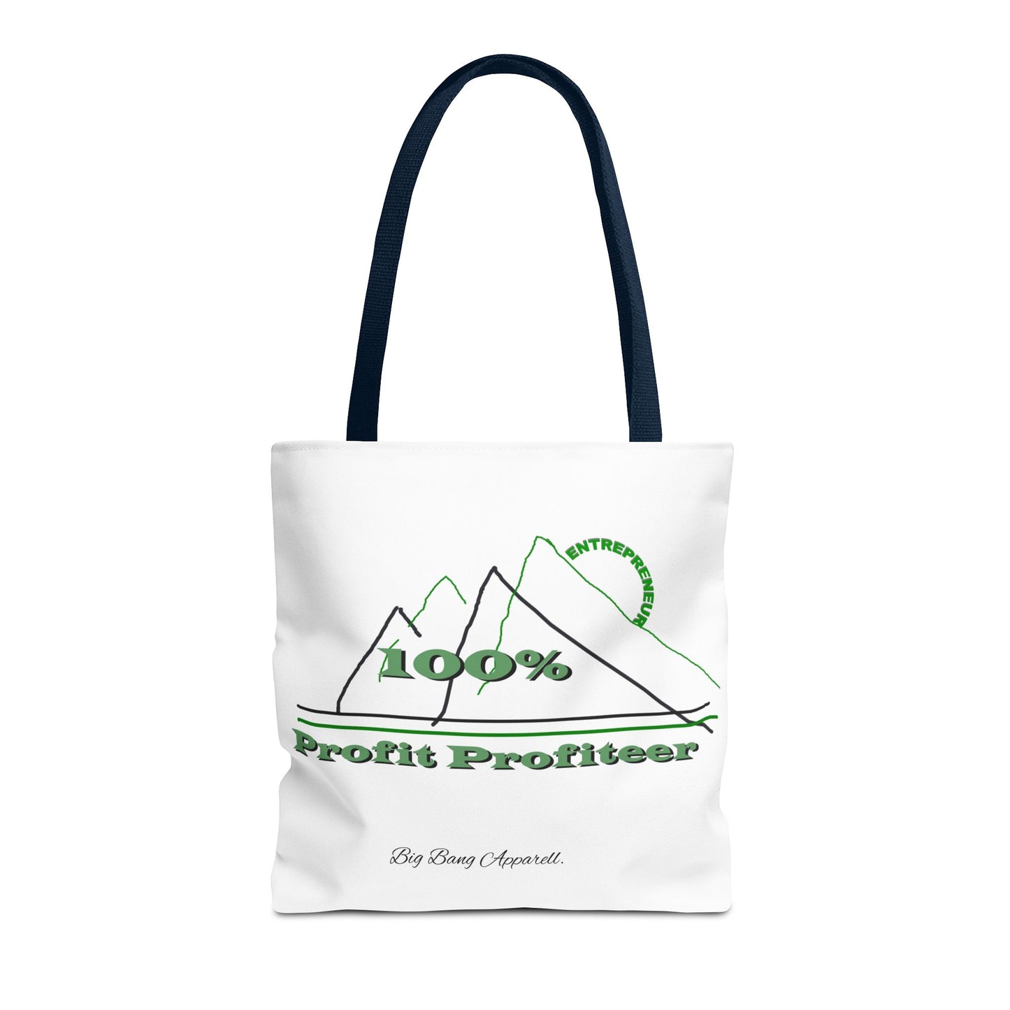 100% Profit Profiteer Tote Bag - Entrepreneurial Spirit for Business Lovers