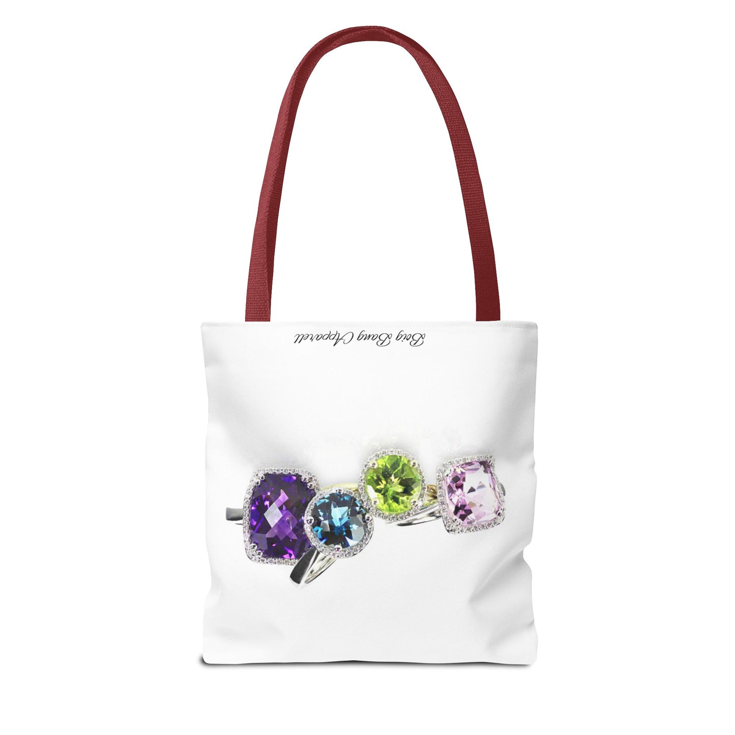 Sparkling Gemstone Tote Bag - Stylish and Chic Accessory for Jewelry Lovers