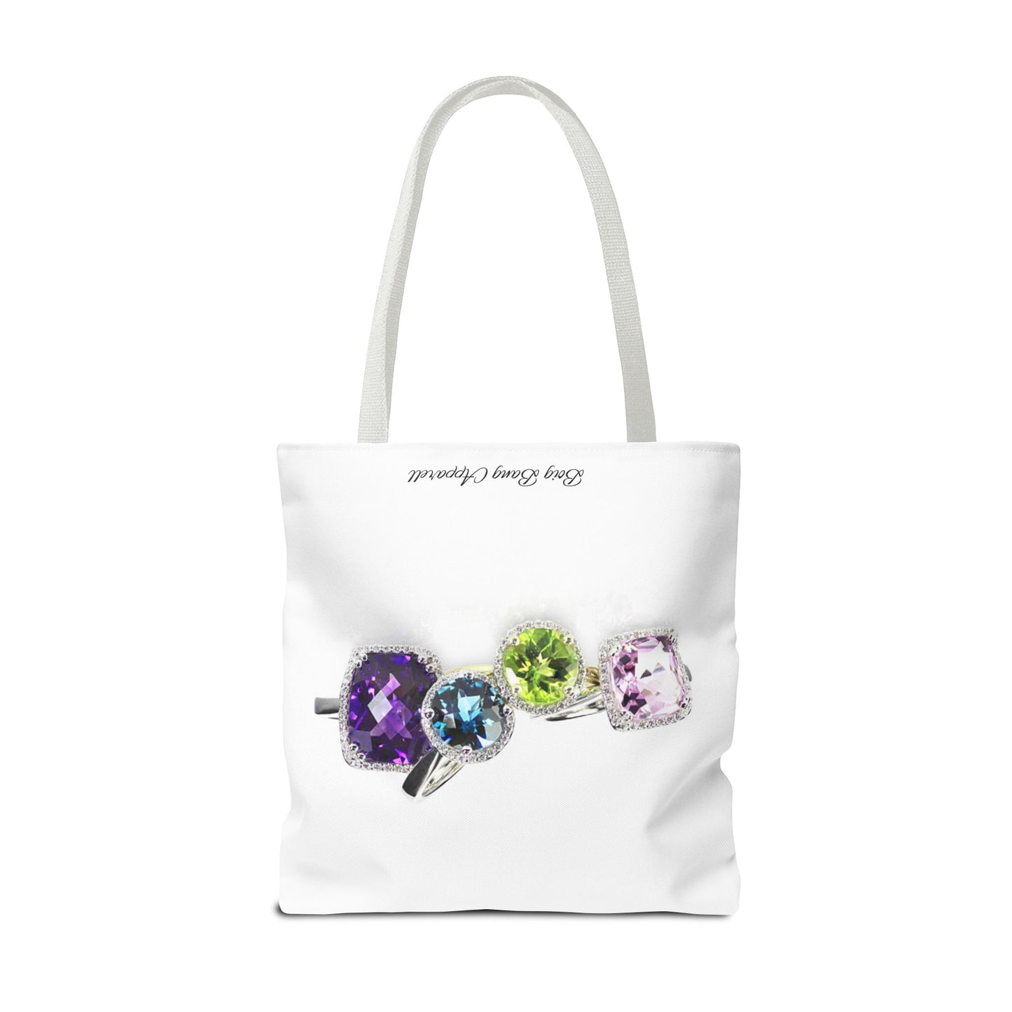 Sparkling Gemstone Tote Bag - Stylish and Chic Accessory for Jewelry Lovers